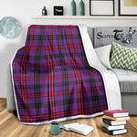 Scotstee Shop Tartan Plaid Blanket Montgomery Modern Scottish Tartan Plaid Sherpa Blanket