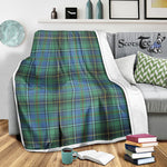 Scotstee Shop Tartan Plaid Blanket MacInnes Ancient Scottish Tartan Plaid Sherpa Blanket
