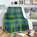 Scotstee Shop Tartan Plaid Blanket Marjoribanks Ancient Scottish Tartan Plaid Sherpa Blanket