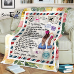 Scotstee Shop - Personalized To My Loving Mom Mothers Day Gift Fleece Blanket
