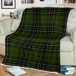 Scotstee Shop - Scotstee Shop Tartan Plaid Fleece Blankets MacLean Hunting Clan Tartan Plaid Fleece Blanket Scottish