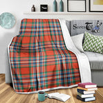 Scotstee Shop Tartan Plaid Blanket MacFarlane Ancient Scottish Tartan Plaid Sherpa Blanket