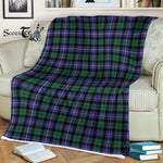 Scotstee Shop - Scotstee Shop Tartan Plaid Fleece Blankets Mitchell Clan Tartan Plaid Fleece Blanket Scottish
