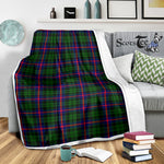 Scotstee Shop Tartan Plaid Blanket Morrison Scottish Tartan Plaid Sherpa Blanket