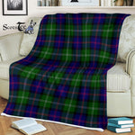 Scotstee Shop - Scotstee Shop Tartan Plaid Fleece Blankets MacThomas Modern Clan Tartan Plaid Fleece Blanket Scottish