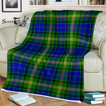 Scotstee Shop - Scotstee Shop Tartan Plaid Fleece Blankets MaiTland Clan Tartan Plaid Fleece Blanket Scottish