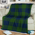 Scotstee Shop - Scotstee Shop Tartan Plaid Fleece Blankets Montgomery Hunting Clan Tartan Plaid Fleece Blanket Scottish