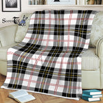 Scotstee Shop - Scotstee Shop Tartan Plaid Fleece Blankets MacPherson Clan Tartan Plaid Fleece Blanket Scottish