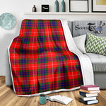 Scotstee Shop Tartan Plaid Blanket Fraser Modern Scottish Tartan Plaid Sherpa Blanket