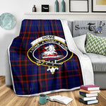 Scotstee Shop Tartan Plaid Blanket Home Modern Clan Crest Badge Scottish Tartan Plaid Sherpa Blanket