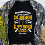 Mechanic Dad Shirt Funny Car Mechanic Gift Mechanic Tool Tuner Gift Father's Day Shirt - Scotstee Shop