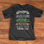 Scotstee Shop - Daddy You Are As Tyr Odin Thor Viking Dad Father Day Shirts
