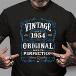 Vintage Made In 1954 Years Old 64th Birthday Gift Birthday Shirt - Scotstee Shop