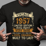 Vintage 1957 64th Birthday Party Ideas Birthday Shirt - Scotstee Shop