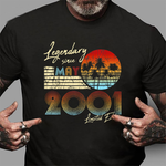 Legendary Since In May 2001 Birthday Gift Birthday Shirt - Scotstee Shop