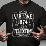 Vintage Made In 1974 Years Old Birthday Gift Birthday Shirt - Scotstee Shop
