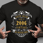 2006 Years Old Birthday Anniversary Gift Birthday Shirt - Scotstee Shop