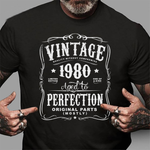 Vintage Made In 1980's 38th Birthday Gift Birthday Shirt - Scotstee Shop