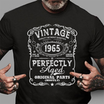 Vintage Made In 1965 Years Old 55th Birthday Gift Birthday Shirt - Scotstee Shop