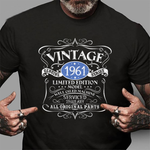 Vintage 1961's 60th Birthday Gift Birthday Shirt 60th birthday gifts - Scotstee Shop