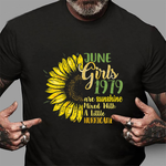 Womens June Girls 1979 Years Old Birthday Birthday Shirt - Scotstee Shop