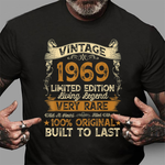 Vintage 1969 52nd Birthday Shirt Vintage 1969 T Shirt - Scotstee Shop