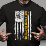 Scotstee Shop - Vintage American Flag World's Best Brazilian Jiu Jitsu Dad 4th Of July Shirt