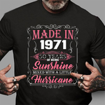 Womens 50th Birthday Gifts For 1971 50 Years Old Being Sunshine Birthday Shirt For 50th Birthday Shirt - Scotstee Shop