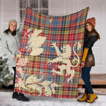 Tartan Blanket Ogilvie of Airlie Ancient Tartan Scotland Lion Thistle Map Plaid Blanket, tartan blanket, plaid blanket, red plaid blanket, buffalo plaid blanket, green plaid blanket, plaid fleece blanket, blue plaid blanket, red tartan blanket, tartan plaid blanket, black and white plaid blanket, christmas plaid blanket, orange plaid blanket, tartan plaid throw blanket, pink plaid blanket, brown plaid blanket, buffalo check blanket