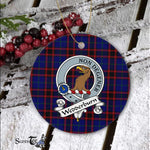 Scotstee Shop - Wedderburn Scottish Clan Badge Plaid Ornament Gift. Christmas Tree Ornament Wedderburn Clan Tartan Ornament Great Christmas Ornaments Gift
