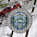 Scotstee Shop - Weir Clan Tartan Crest Badge Plaid Ornament Gift. Christmas Tree Ornament Tartan Ornament Great Christmas Ornaments Gift
