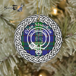 Scotstee Shop - Strachan Clan Tartan Plaid Crest Badge Plaid Ornament Gift. Christmas Tree Ornament Tartan Ornament Great Christmas Ornaments Gift