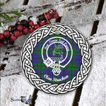 Scotstee Shop - Strachan Clan Tartan Crest Badge Plaid Ornament Gift. Christmas Tree Ornament Tartan Ornament Great Christmas Ornaments Gift