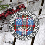Scotstee Shop - Trotter Clan Tartan Crest Badge Plaid Ornament Gift. Christmas Tree Ornament Tartan Ornament Great Christmas Ornaments Gift