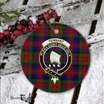 Scotstee Shop - Tennant Scottish Clan Plaid Ornament Gift. Christmas Tree Ornament Tennant Clan Tartan Ornament Great Christmas Ornaments Gift