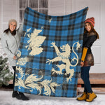 Tartan Blanket Ramsay Blue Ancient Tartan Scotland Lion Thistle Map Plaid Blanket, tartan blanket, plaid blanket, red plaid blanket, buffalo plaid blanket, green plaid blanket, plaid fleece blanket, blue plaid blanket, red tartan blanket, tartan plaid blanket, black and white plaid blanket, christmas plaid blanket, orange plaid blanket, tartan plaid throw blanket, pink plaid blanket, brown plaid blanket, buffalo check blanket