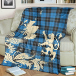 Tartan Blanket Ramsay Blue Ancient Tartan Scotland Lion Thistle Map Plaid Blanket, tartan blanket, plaid blanket, red plaid blanket, buffalo plaid blanket, green plaid blanket, plaid fleece blanket, blue plaid blanket, red tartan blanket, tartan plaid blanket, black and white plaid blanket, christmas plaid blanket, orange plaid blanket, tartan plaid throw blanket, pink plaid blanket, brown plaid blanket, buffalo check blanket