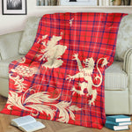 Tartan Blanket Rose Modern Tartan Scotland Lion Thistle Map Plaid Blanket, tartan blanket, plaid blanket, red plaid blanket, buffalo plaid blanket, green plaid blanket, plaid fleece blanket, blue plaid blanket, red tartan blanket, tartan plaid blanket, black and white plaid blanket, christmas plaid blanket, orange plaid blanket, tartan plaid throw blanket, pink plaid blanket, brown plaid blanket, buffalo check blanket