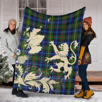Tartan Blanket Smith Modern Tartan Scotland Lion Thistle Map Plaid Blanket, tartan blanket, plaid blanket, red plaid blanket, buffalo plaid blanket, green plaid blanket, plaid fleece blanket, blue plaid blanket, red tartan blanket, tartan plaid blanket, black and white plaid blanket, christmas plaid blanket, orange plaid blanket, tartan plaid throw blanket, pink plaid blanket, brown plaid blanket, buffalo check blanket