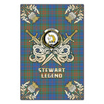 Scotstee Shop - Scotstee Shop Stewart of Appin Hunting Ancient Clan Crest Golf Courage Gold Thistle Tartan Garden Flag