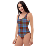 Scotstee Shop Women Swimsuite Clan Anderson Modern Tartan Plaid Sexy One Piece Swimsuit