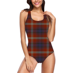 Scotstee Shop Women Swimsuite Clan Ainslie Ancient Tartan Sexy One Piece Swimsuit