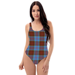 Scotstee Shop Women Swimsuite Clan Anderson Modern Tartan Plaid Sexy One Piece Swimsuit