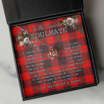To My Beautiful Soulmate Necklace In Your Eyes I Have Found My Home Clan Wemyss Tartan Crown Pendant Necklace