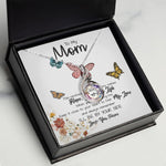 Rising Phoenix Necklace - To My Mom Necklace, I'll Be By Your Side, To My Mom Gift Neckalce