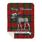 Scotstee Shop Plaid Tartan Blanket With Moose Clan MacDuff Plaid Blanket, plaid blanket australia,plaid blanket canada,plaid christmas blanket,plaid fleece sherpa blanket,plaid sherpa blanket canada,plaid sherpa blanket lipstick,plaid sherpa blanket pink,plaid sherpa blanket queen