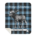 Scotstee Shop Plaid Tartan Blanket With Moose Clan Clark Plaid Blanket, plaid blanket australia,plaid blanket canada,plaid christmas blanket,plaid fleece sherpa blanket,plaid sherpa blanket canada,plaid sherpa blanket lipstick,plaid sherpa blanket pink,plaid sherpa blanket queen