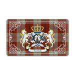 Doormat - Welcome Mat Scottish Davidson Dress Dancers Tartan Door Mat, Plaid Doormat