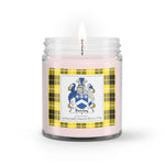 Soy Wax Candle - Buffalo Plaid Candle Barclay New Family Crest Tartan Plaid Soy Wax Candle, oil candle, candle handmade, wax candle, soy wax, nature wax, natural soy wax, natural soy candles, natural candle