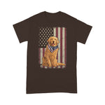 Scotstee Shop - Golden Retriever American Flag Bandana 4th Of July 4th Of July Shirt